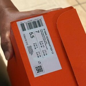 Nike Downshifter 13 in Bright Orange Packaging